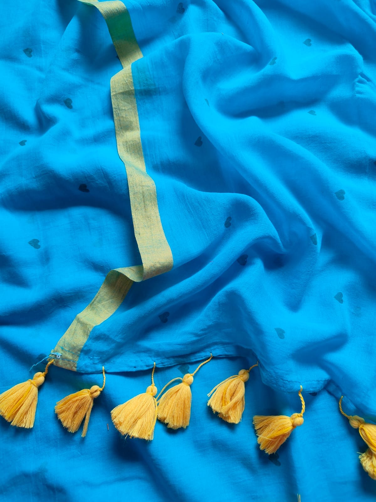 Mul cotton saree