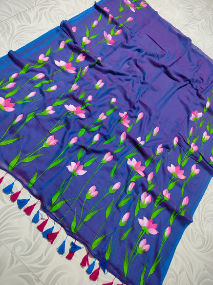 Mulmul saree