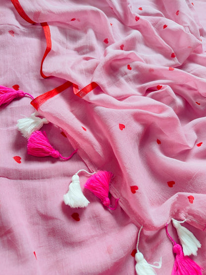 Mul cotton saree