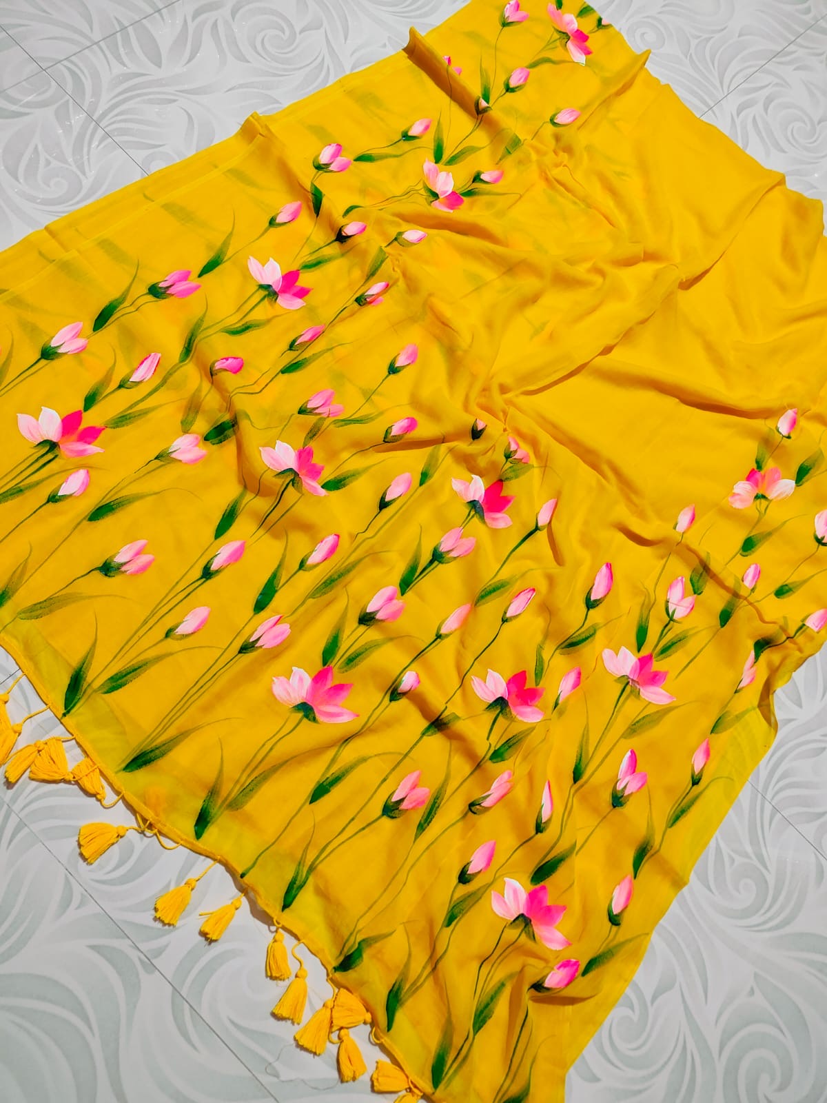Mulmul saree