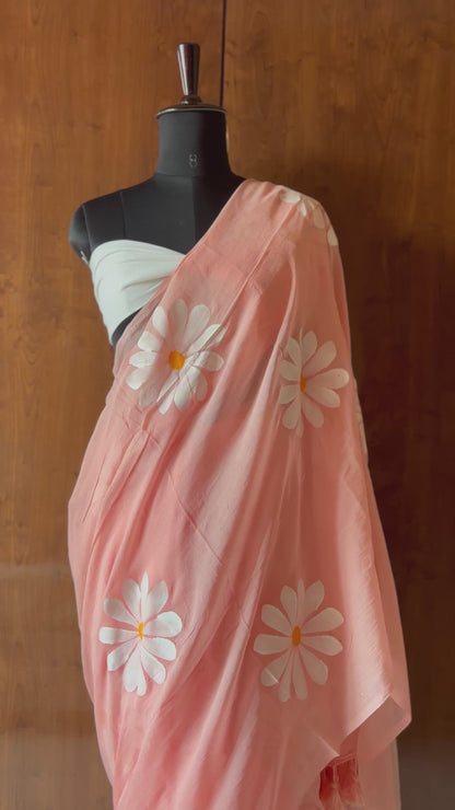 Mul cotton saree