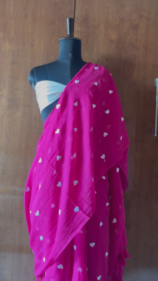 Mul cotton saree